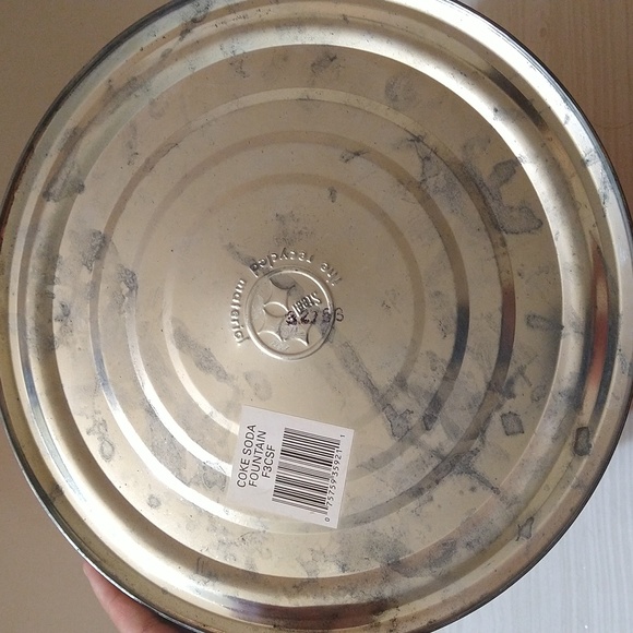 Vintage 1992 Coca-Cola Tin Can Storage Container - Picture 5 of 5